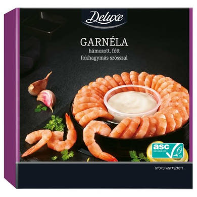 Deluxe garnéla chilis szósszal, fagyasztott, 300 g