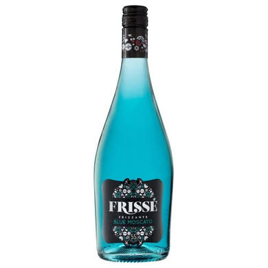 Frissé Blue Moscato, ízesített bor, 0,75 L