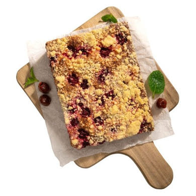 Kakaós-meggyes pite, készre sütött, gyorsfagyasztott, 350 g