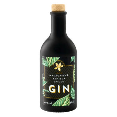 MADAGASKAR, Vanília Gin 40%, 0,5 L