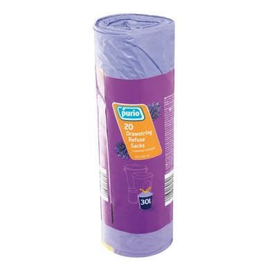 Purio szemeteszsák 30 L, 20 db