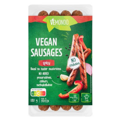 Vemondo Vegán rudacska pikáns 4 db, 180 g
