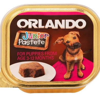 ORLANDO Kutyaeledel baromfhúsos és májas pástétom, 300 g
