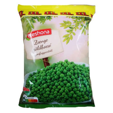 Freshona Zsenge fagyasztott zöldborsó, 1250 g