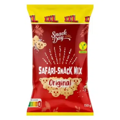 Snack Day safari-snack mix, fűszerezett, sós burgonya snack