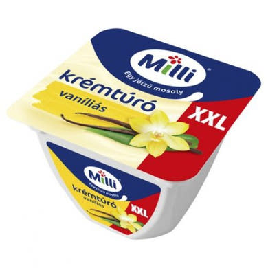 Milli krémtúró vaníliás, 150 g