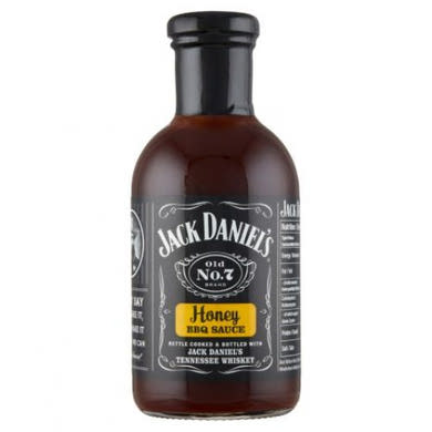 Jack Daniels mézes BBQ szósz, 473 ml / 553 g
