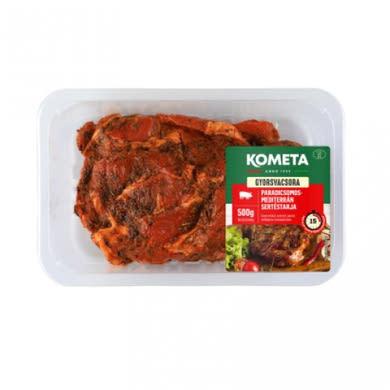 KOMETA, Sertéskaraj marinádozott paradicsomos-mediterrán, 500 g