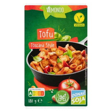 Vemondo Serpenyős marinált tofu , Graham masala , vegán, 180 g