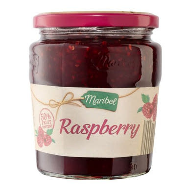 Maribel málna ízű extradzsem, 450 g