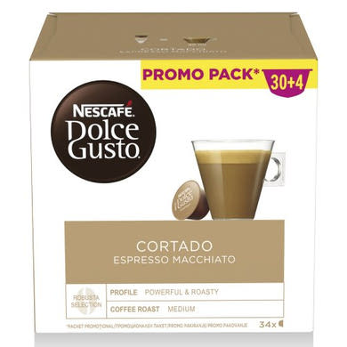 Nescafé Dolce Gusto, Cortado, 30 + 4 db