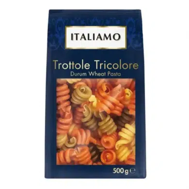 Combino Olasz tésztaválogatás, tricolor, durum száraztészta chilivel és spenóttal