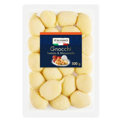 Italiamo / italian style Gnocchi, Friss burgonyatészta paradicsomos- mozzarellás töltelékkel, 500 g