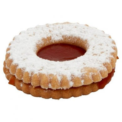 Benei nagy linzer koszorú édes teasütemény, 50 g