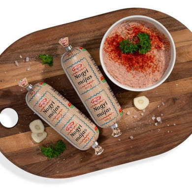PIKOK Nagyi májas, füst ízù mozaikos pulykamájas, 100 g