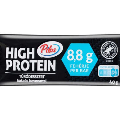 Pilos, High Protein Túródesszert kakaos bevonattal, 40g