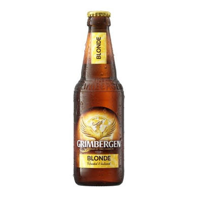 Grimbergen Blonde világos üveges sör, 6,7%, + betétdíj, 0,33 L