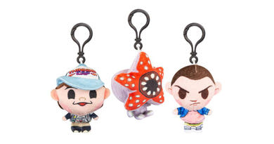 Stranger things plüss kulcstartó, 10 cm - többféle
