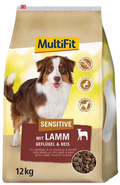 MultiFit Sensitive kutya szárazeledel bárány&szárnyas