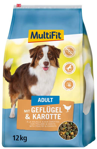 MultiFit kutya szárazeledel adult szárnyas
