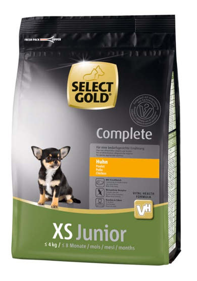 Select Gold Complete kutya szárazeledel XS puppy csirke