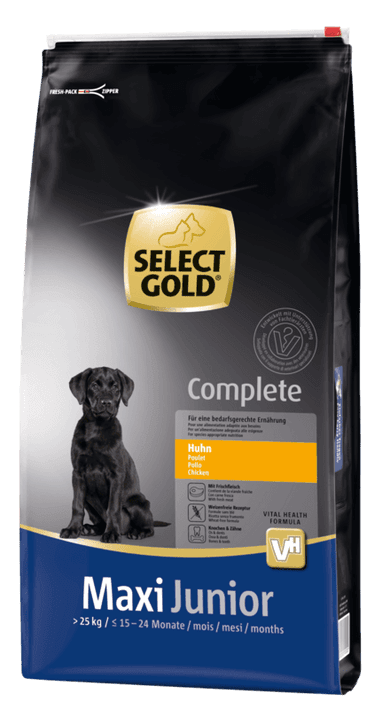 Select Gold Complete száraz kutyaeledel maxi junior csirke