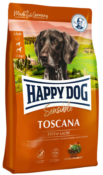 Happy Dog Supreme száraz kutyaeledel Toscana