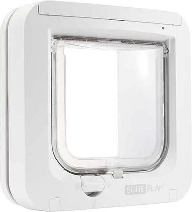 SureFlap microchipes macskaajtó barna 21x21cm