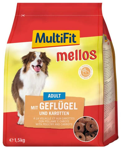 MultiFit Mellos kutya szárazeledel adult szárnyas&burgonya