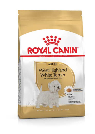 Royal Canin Breed Health Nutrition West highland white terrier adult száraz kutyaeledel