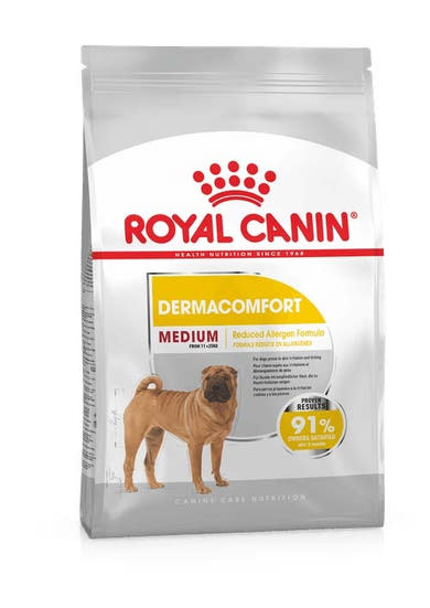 Royal Canin Canine Care Nutrition Medium adult Dermacomfort száraz kutyaeledel
