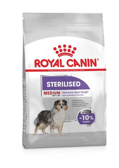 Royal Canin Canine Care Nutrition Medium adult Sterilised száraz kutyaeledel