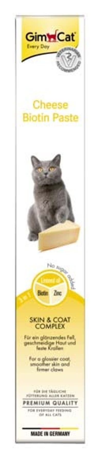 GimCat macska paszta biotin sajtos