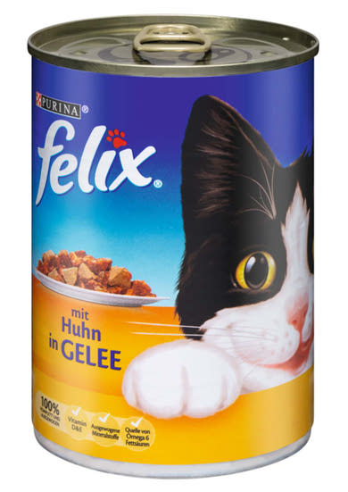 Felix macska konzerv adult csirke zselés