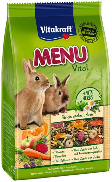 Vitakraft Prémium Menü Vital törpenyúl eledel