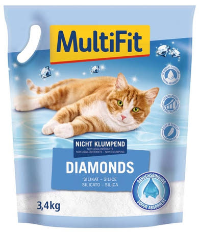 MultiFit Diamonds szilikátos macskaalom