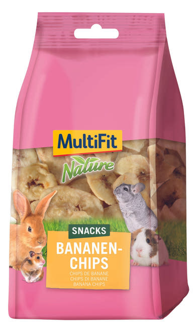 MultiFit Nature Snacks banánchips kisemlősöknek