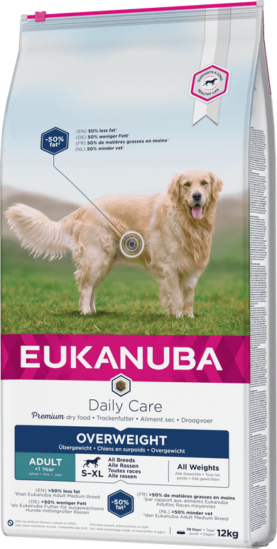 Eukanuba Daily Care száraz kutyaeledel súlycsökkentő&steril