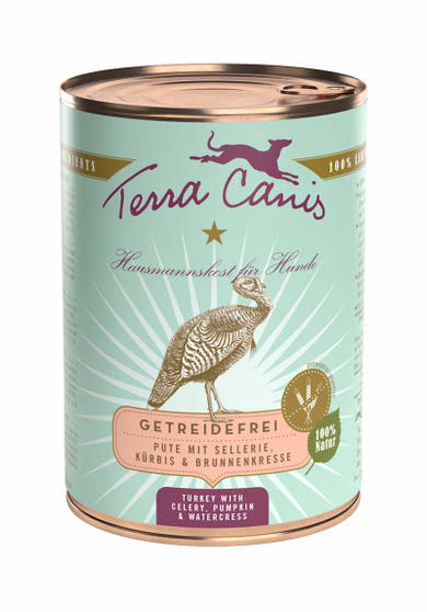 Terra Canis kutya konzerv pulyka&zeller