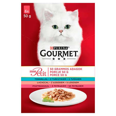 Gourmet Mon Petit macska tasak MP halas 6x50g