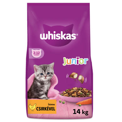 Whiskas száraz macskaeledel junior