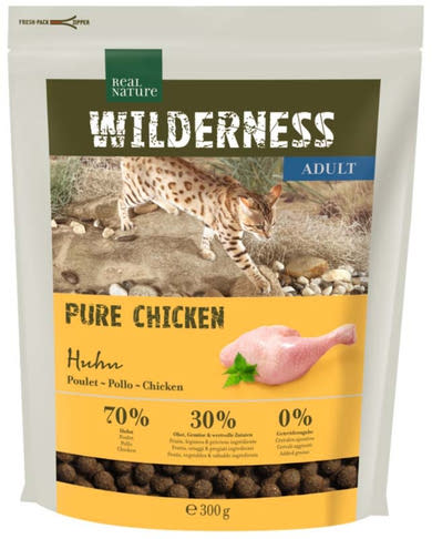 Real Nature Wilderness száraz macskaeledel adult csirke