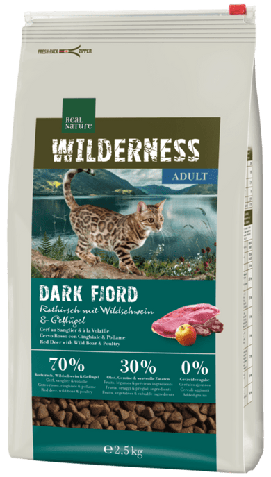 Real Nature Wilderness száraz macskaeledel adult rénszarvas