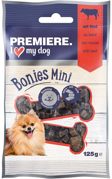 Premiere Bonies Mini kutya jutalomfalat marha