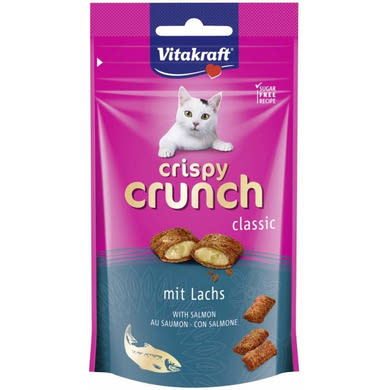 Vitakraft Crispy Crunch macska jutalomfalat lazac