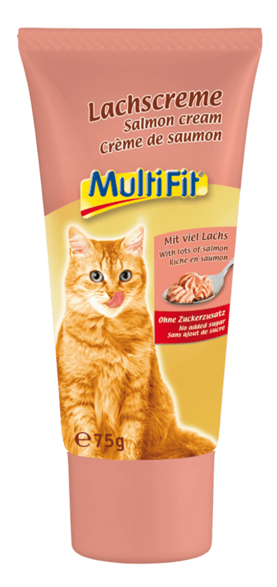 MultiFit macska jutalomfalat lazackrém