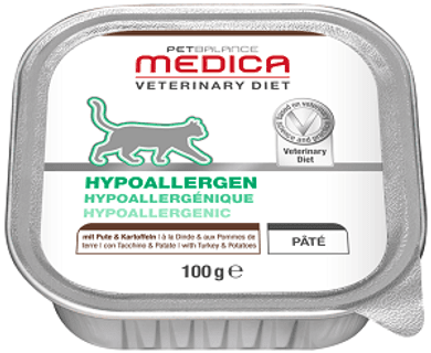 PetBalance Medica macska tálka hipoallergén pulyka&burgonya