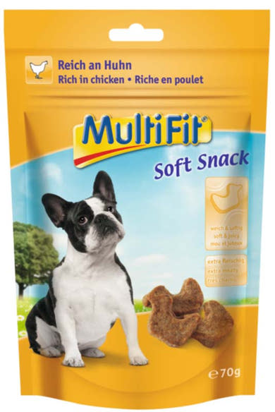 MultiFit Soft Snack kutya jutalomfalat csirke