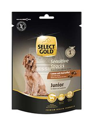 SELECT GOLD Sensitive snack kutya jutalomfalat junior bárány&burgonya
