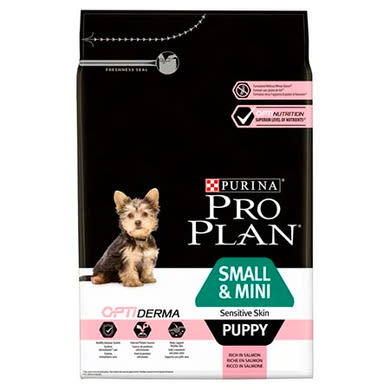 ProPlan Optiderma kutya szárazeledel puppy Small&Mini sensitive skin